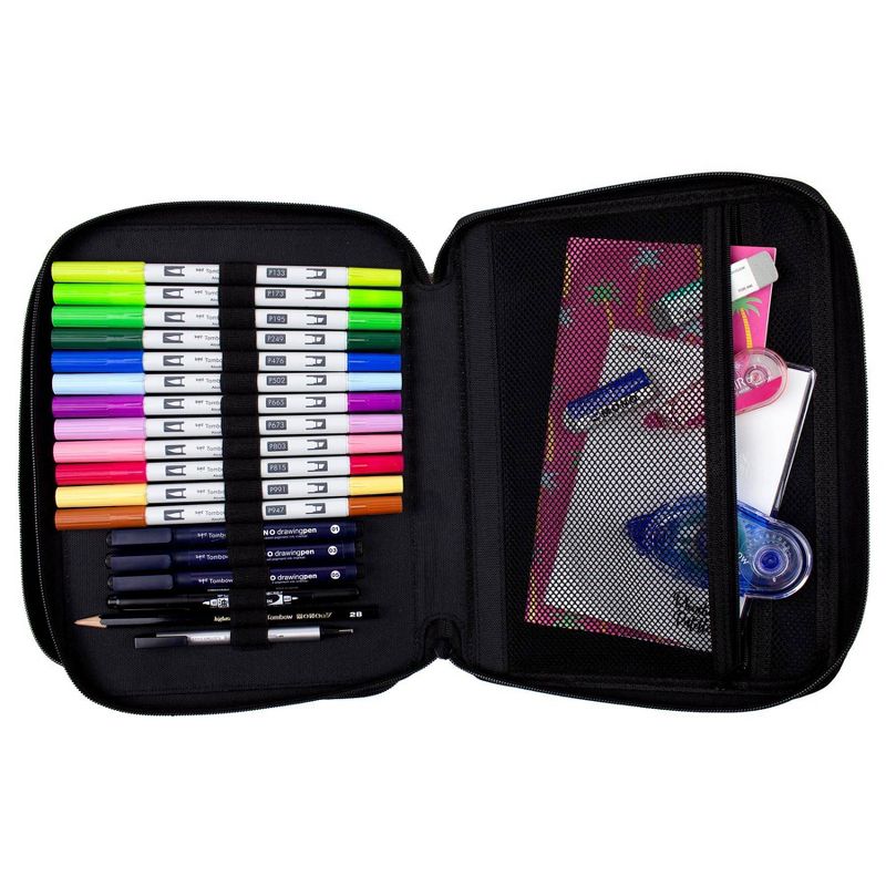 Zippered Marker Storage Case 54 Slots Oyster - Tombow, 6 of 11
