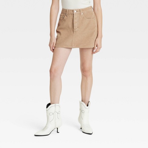 Women's Corduroy Mini Skirt - Universal Thread™ - image 1 of 3