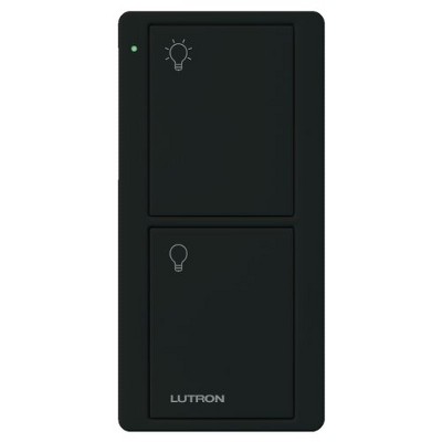 Lutron 2-Button Pico Smart Remote Control for Caséta Smart Switch, PJ2-2B-GIV-L01, Ivory