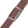 Mio Marino | Men's Cracked Metal Ratchet Belt - 3 of 4