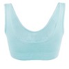 Allegra K Women's Removeable Pads Wirefree Sleep Vest Tops Bralettes - 2 of 4