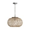 Capital Lighting Rainey 1 - Light Pendant in  Grey Wash/Antique Nickel - 2 of 4