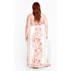 Women's Plus Size Pretty Thing Maxi Dress - blush | CITY CHIC - image 2 of 4