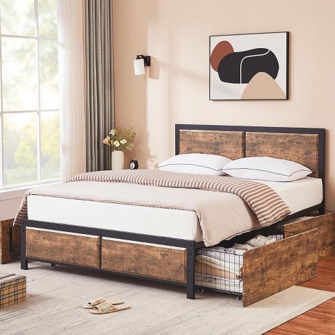 Target bed frames full on sale