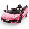 12V Electric Ride-On Car for Kids | Licensed Lamborghini Battery-Powered Sports Car with Remote Control - 2 of 4