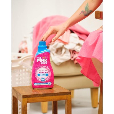 The Pink Stuff The Miracle Laundry Detergent Sensitive Liquid 32oz - Pack of 2 - Thumbnail 3