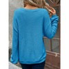 Womens Oversized Sweaters 2025 Long Sleeve Waffle Knit Casual Chunky Pullover Sweater Fall Winter Clothing - 3 of 4