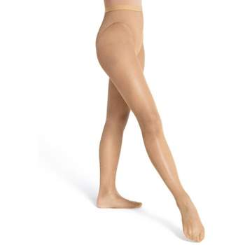 Capezio Seamless Ultra Shimmery Footed Tights Caramel – Ragamuffin
