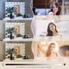 ELECWISH Lighted Vanity Mirror with Stand - 3-Color Adjustable - 2 of 4