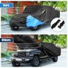 Unique Bargains Truck Car Cover for Jeep Gladiator JT 2020 2021 2022 Outdoor Waterproof Sun Rain Dust Wind Snow Protection Black Blue 1 Pc - 4 of 4