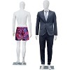 Kinsuite Male Mannequin Full Body 73 Inches Adjustable Dress Model, Halloween Cosplay - 3 of 4