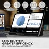 ViewSonic 15.6 Inch 1080p Portable Monitor with 2 Way Powered 60W USB C, IPS, Eye Care, Dual Speakers, Built in Stand with Cover (VG1655) - 3 of 4