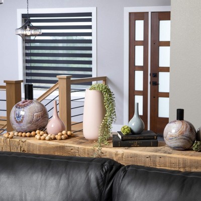 Natural Brown 63" Wood Beaded Garland