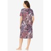 Dreams & Co. Plus Size Short T-Shirt Lounger - 3 of 4