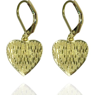 Sterling Silver Leverback Earrings for Women, 14K Gold and Silver Drop Dangle Earrings Jewelry Hypoallergenic