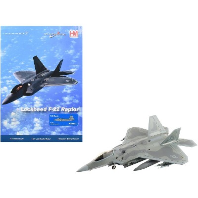 Lockheed F-22 Raptor Stealth Aircraft "412th Test Wing, Edwards Air Force Base" US Air Force 1/72 Diecast Model by Hobby Master