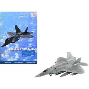 Lockheed F-22 Raptor Stealth Aircraft "412th Test Wing, Edwards Air Force Base" US Air Force 1/72 Diecast Model by Hobby Master - 1 of 4