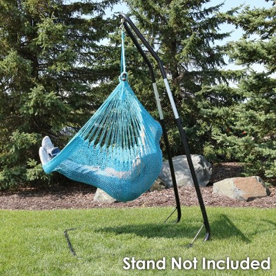 outdoor rope hammock