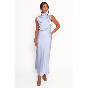 Petal and Pup Anabelle Halter Neck Lace Maxi Dress - 1 of 4