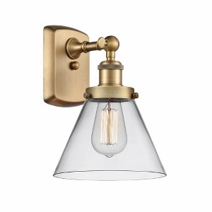Cone - 1 Light Wall Sconce In Industrial Style-13 Inches Tall and 8 Inches Wide - 1 of 1