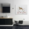 Stupell Industries Turtle Bathtub Sea Life Seaweed, 48" x 36" - 2 of 4