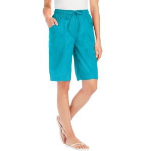 Woman Within Boardwalk Front Seam Short - 1 of 2