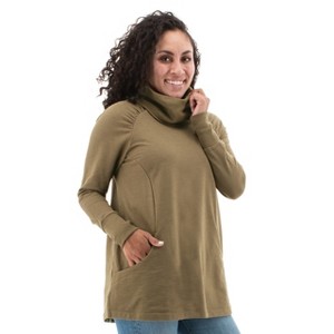 Aventura Clothing Women's Salerno Long Sleeve Turtleneck Blouse - 1 of 4