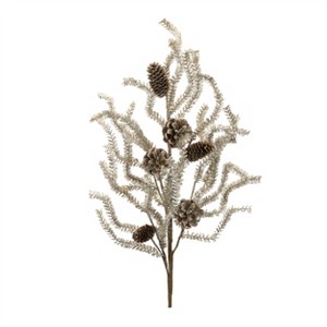 Tinsel Pine Spray (Set of 6) - 1 of 2