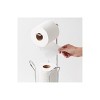 iDesign Toilet Paper Holder Stand - Bathroom Storage with 3-Roll Reserve - Chrome - 4 of 4