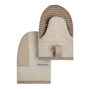 KITCHENAID Beacon Two-Tone Mini Oven Mitt 2-Pack Set - 1 of 4