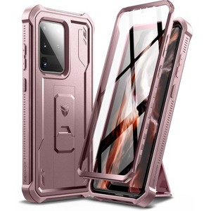 Dexnor Full Body Case for Samsung Galaxy S20 Ultra,[Built in Screen Protector and Kickstand] Military Grade Protection Shockproof Cover - 1 of 3