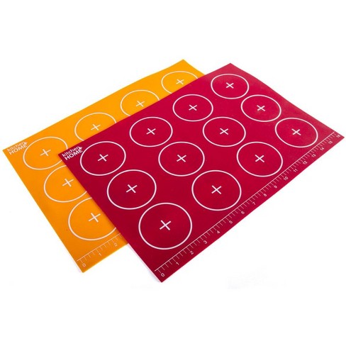 Kitchen + Home Silicone Baking Liners - Set of 2 Nonstick Silicone Half  Sheet Cookie Mat