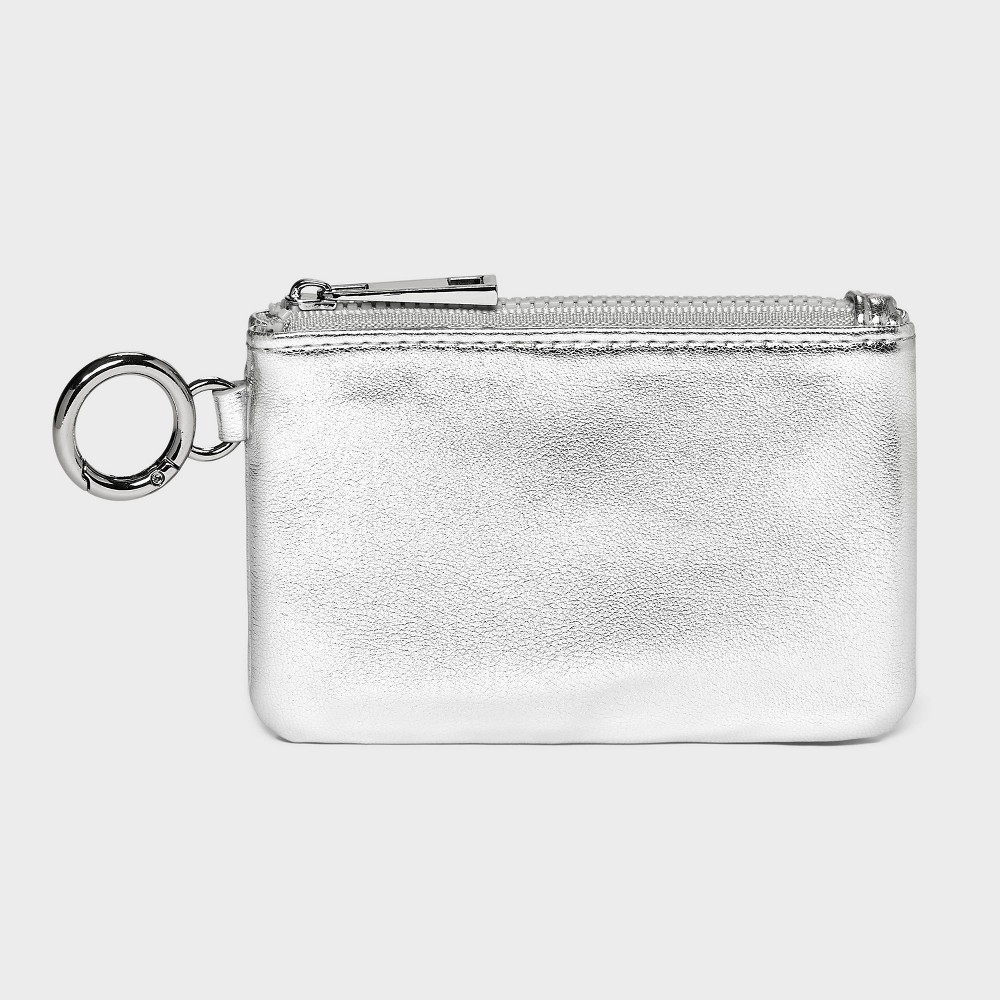 Photos - Travel Accessory Clip On Wallet - A New Day™ Silver