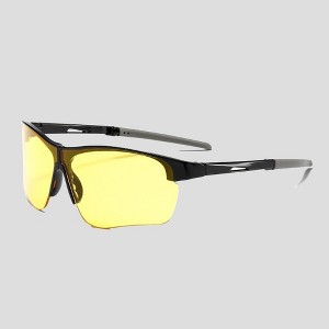 Anna-Kaci Active Women's Foldable Color-Changing UV-Protect Outdoor Sports Running Sunglasses- Yellow - 1 of 4