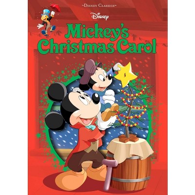 Disney Mickey's Christmas Carol - (Disney Die-Cut Classics) by  Editors of Studio Fun International (Hardcover)