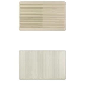 Unique Bargains 2 Pcs Modern Comfort Non-Slip Absorbent Kitchen Mats - 1 of 4