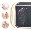 NAYSAYE Vibration Plate Exercise Machine Whole Body for Lymphatic Drainage Shaking Workout Board and Weight Loss, Golden Black, 20.5"*14.2"*4.5" - 2 of 4