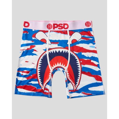 PSD Men's 2pk Pull-On Boxer Briefs - Americana/Red