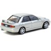 Mitsubishi Lancer GSR Evolution RHD Silver Metallic with Tarmac Cards "Global64" Series 1/64 Diecast Model by Tarmac Works - 3 of 4