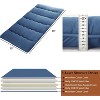 Japanese Futon Mattress, Foldable Floor Sleeping Pad, Tatami Mat for Home, Camping Mattress - 4 of 4