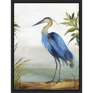 Amanti Art Blue Heron by Aimee Wilson Framed Canvas Wall Art - 1 of 4