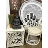 Essential Decor & Beyond Thai Buddha Resin Planter Stand for Indoor and Outdoor Use - 3 of 4
