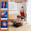 Sevobal Treadmills Home Workout Mini Stepper with Resistance Bands, 300LB Capacity, Quiet Stair Climber Machine for Exercise, Orange, 19.6"*17.5"*11" - 3 of 4