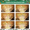 Aoibox Christmas Tree Topper Lighted 6 LED Projection Modes 3D Gold Star Rotating Projector 10 x 10 x 2 in 1 Piece with 3m Cord - 2 of 4