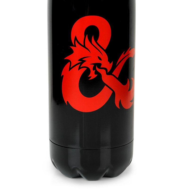 Just Funky Dungeons & Dragons Logo | Metal Stainless Steel Water Bottle | Holds 17 Ounces, 3 of 7
