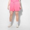 Women's Minnie Mouse Graphic Shorts - Pink - 2 of 3