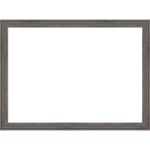 Amanti Art Regis Barnwood Gray Narrow Framed Magnetic Dry Erase Board - 1 of 4