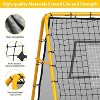 Soccer Rebounder Net with Adjustable Angle, Heavy-Duty Iron Frame for Football Training, Solo & Team Practice, Easy Assembly Backyard Goal Trainer - 2 of 4
