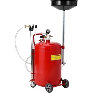 20 Gallon Oil Drain Vacuum and Extractor, Pneumatic Oil Drainer, Air Operated Drainer for Oil Change - 1 of 4