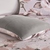 Gracie Mills 3-Piece Farmhouse Floral Printed Duvet Cover Set - 4 of 4